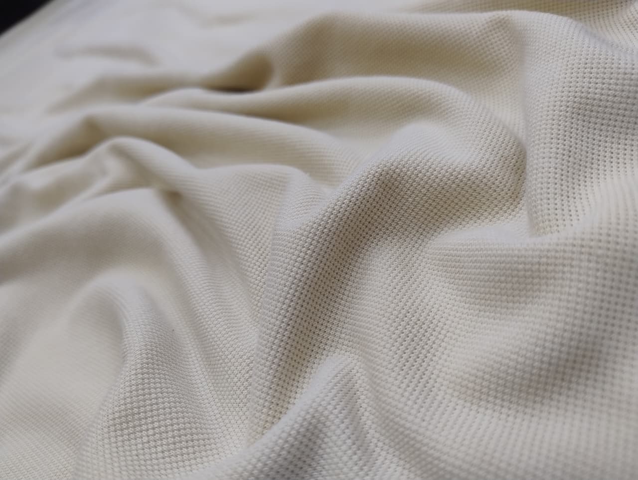 Beige Spun Matty Fabric Sample
